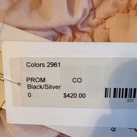 Colors Dress Black Prom Dress Size 0 Worn once Excellent condition - Picture 5 of 14